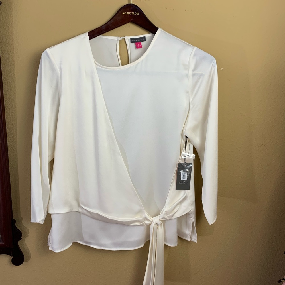 NWT Vince Camuto White Blouse